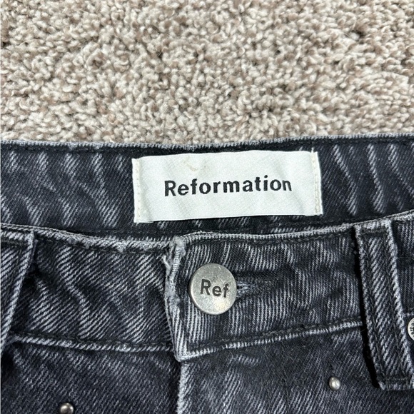 Reformation Harley Studded Jeans 27 - Picture 3 of 9